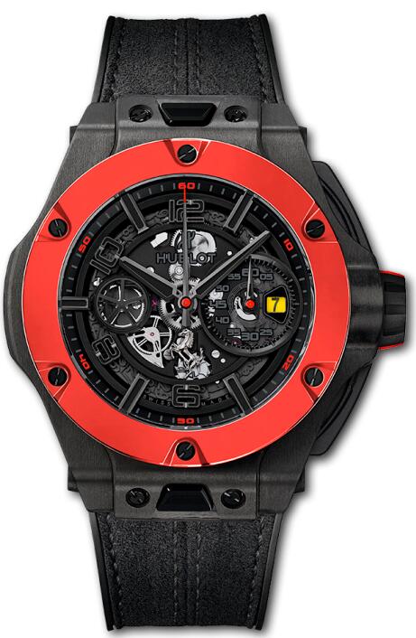 Replicas Hublot Big Bang Unico 45 mm Ferrari Unico Carbon Red Ceramic 402.QF.0110.WR watches